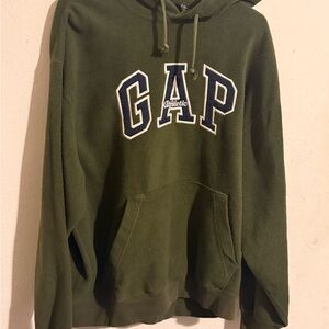 GAP Forest Green hoodie men’s size l vintage